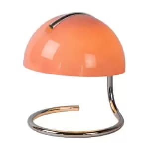 Lucide CATO - Table Lamp - Ø23.5cm- 1xE27 - Pink