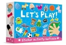 Really Decent Books Sticker Activity Suitcase - Let's Play