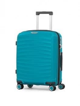 Rock Luggage Sunwave NT58001 8 Wheel Cabin Blue Suitcase