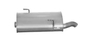 IZAWIT Rear silencer 27.042 End silencer,Rear exhaust silencer PEUGEOT,206 Schragheck (2A/C),206+ Schragheck (2L_, 2M_)