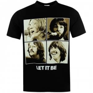 Official The Beatles T Shirt - Let It Be