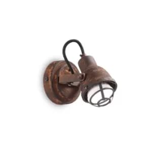 Bob 1 Light Wall Light Weathered, GU10