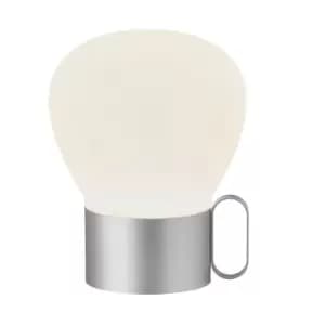 Nuru LED Dimmable Outdoor Portable Lamp Grey, IP44, 2700K