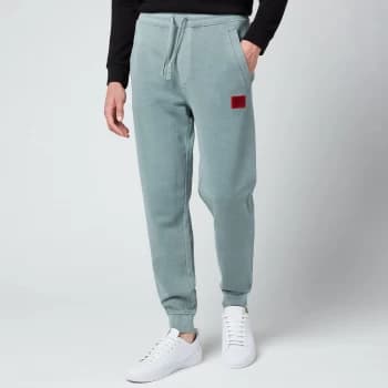 Hugo Boss Doak 212 Red Patch Logo Sweatpants Pastel Blue Size L Men
