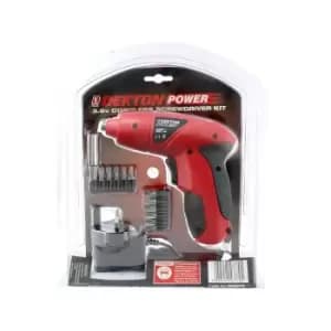 Dekton Power 3.6V Cordless Screwdriver Kit