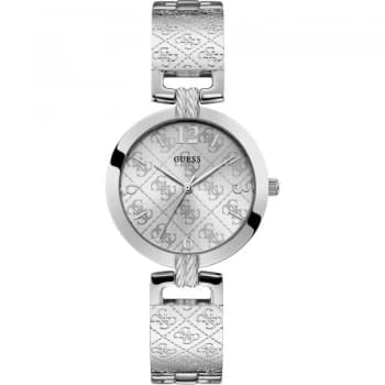 Guess Silver 'G Luxe' Watch - W1228L1