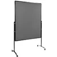 Legamaster Freestanding Notice Board PREMIUM PLUS Foldable 150x120cm Grey