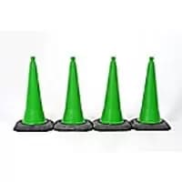 Sport Cone Green 1150 x 300 x 290 mm Pack of 4