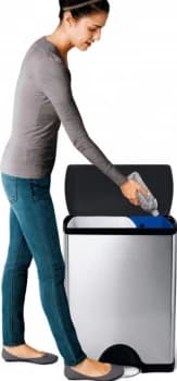 simplehuman 46 Litre Rectangular Recycler