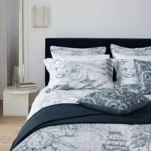 Zoffany Eastern Palace Kingsize Duvet Cover, Indigo