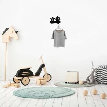 Cute Things 2 - Black Metal Wall Hook