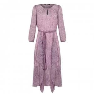 DKNY Handkerchief Hem Dress - IV/BL/MG ZHO