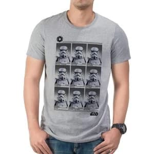 Star Wars - Trooper Year Book Mens Small T-Shirt - White
