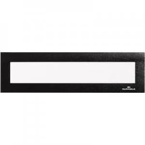 Durable 498601 Ad frame (magnetic) Black (W x H) 236mm x 66mm A4