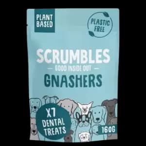 Scrumbles Dog Gnashers Dental Dog Treats 160g