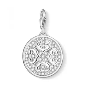 Ladies Thomas Sabo Sterling Silver Charm Club Ornament Charm