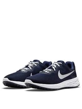 Nike Revolution 6 - Navy/White, Size 11, Men