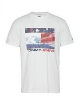 Tommy Jeans Tjm Photo Graphic T-Shirt - White