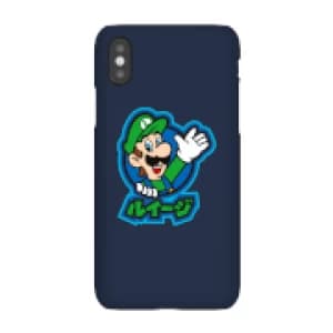 Nintendo Super Mario Luigi Kanji Phone Case - iPhone X - Snap Case - Gloss