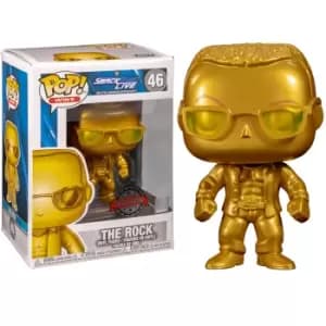 WWE The Rock (Metallic) EXC Pop! Vinyl Figure