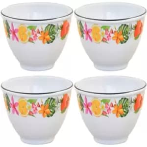 Summerhouse Waikiki Set Of 4 - Enamel Effect Bowls