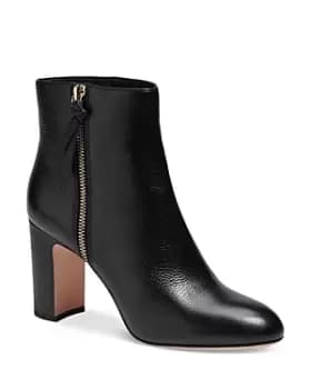 kate spade new york Womens Knott Zip High Heel Booties