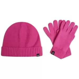 Dare 2b Womens Necessity Hat & Gloves Set - PnkRaspbyRse