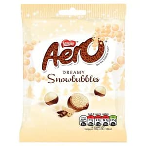 Nestle Aero Snowbubbles Bag 80g