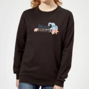 Moana One with The Waves Womens Sweatshirt - Black