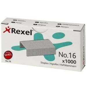 Rexel No. 16 6mm Staples Ref 06121 Pack 1000