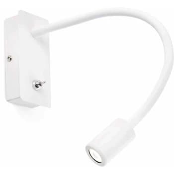 Faro Sami - LED Indoor Wall Light Reading Lamp White