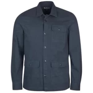 Barbour Mens Sandbay Overshirt Dark Navy XXL