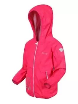 Boys, Regatta Peppa Reflective Active Shell - Pink, Blue, Size 3-4 Years