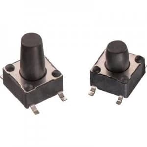 Wuerth Elektronik WS TSS 430182070816 Pushbutton 12 Vdc 0.05 A 1 x OffOn momentary