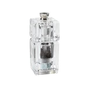 Cole & Mason Precision Grind Mini Cube Pepper Mill Acrylic 90mm