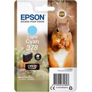Epson Squirrel 378 Light Cyan Ink Cartridge