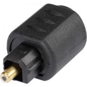 Toslink Digital Audio Adapter 1x Optical plug 3.5mm 1x Toslink plug ODT