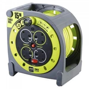 HMU15134SL-PX 15m 4 Gang Case Extension Lead