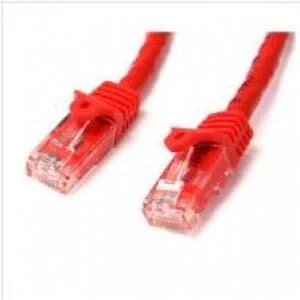 Cat6 Patch Cable With Snagless Rj45 Connectors 1m Red