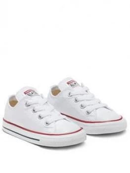 Converse Chuck Taylor All Star Seasonal Infant Trainer - White, Size 8