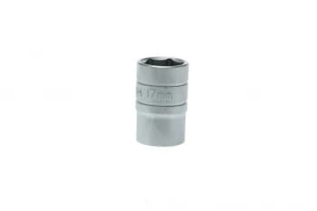 Teng Tools M1205176-C 1/2" Drive - Regular 6 Pt Metric 17mm Socket
