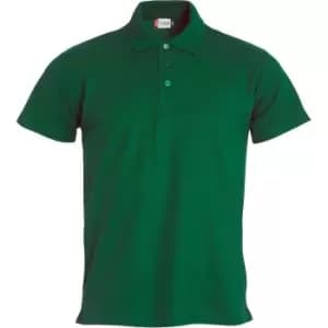 Clique Mens Basic Polo Shirt (3XL) (Bottle Green)