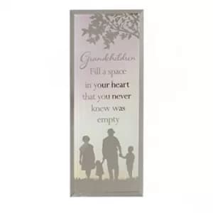 Reflections Of The Heart Grandchildren Standing Plaque