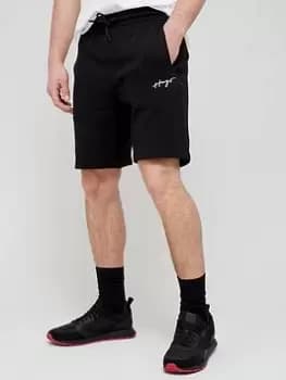 HUGO Dampinas Jersey Shorts - Black Size M Men