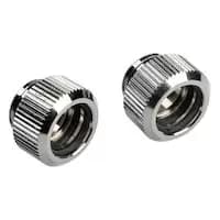 Bitspower Touchaqua 12mm Hard Tubing Fittings - Silver (2 PCS )