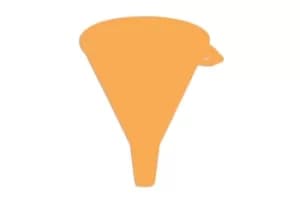 Laser Tools 5727 Funnel 140mm Orange