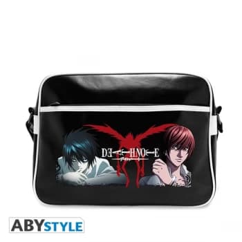 Death Note - L Vs Light Vinyl Messenger Bag