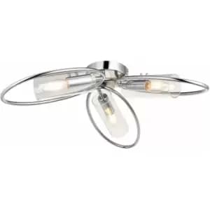 Endon Amari Semi flush Light