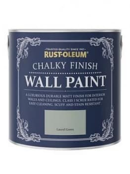 Rust-Oleum Chalky Wall Paint Laurel Green 2.5L
