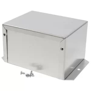 Hammond 1411FBLU Utility Metal Flanged Case 127x102x76mm Aluminium...